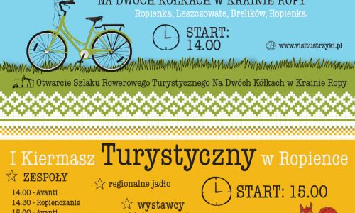 I Kiermasz Turystyczny oraz II Mini Rajd Rowerowy w Ropience