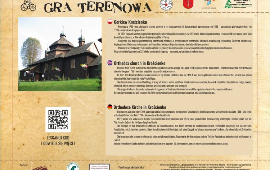 Bieszczadzka Gra Terenowa - Ziemia ustrzycka barwna kulturowo