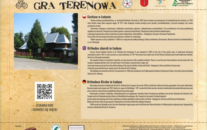 Bieszczadzka Gra Terenowa - Ziemia ustrzycka barwna kulturowo